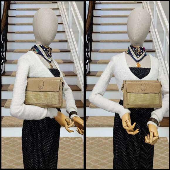 YSL  Portfolio PVC Clutch - Picture 17 of 17